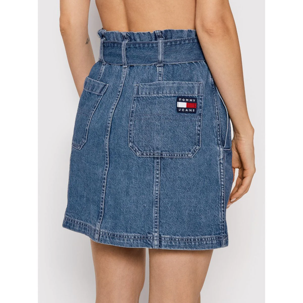 Tommy Hilfiger Jeans - Women's Denim Skirt Badge Skirt - Image 4