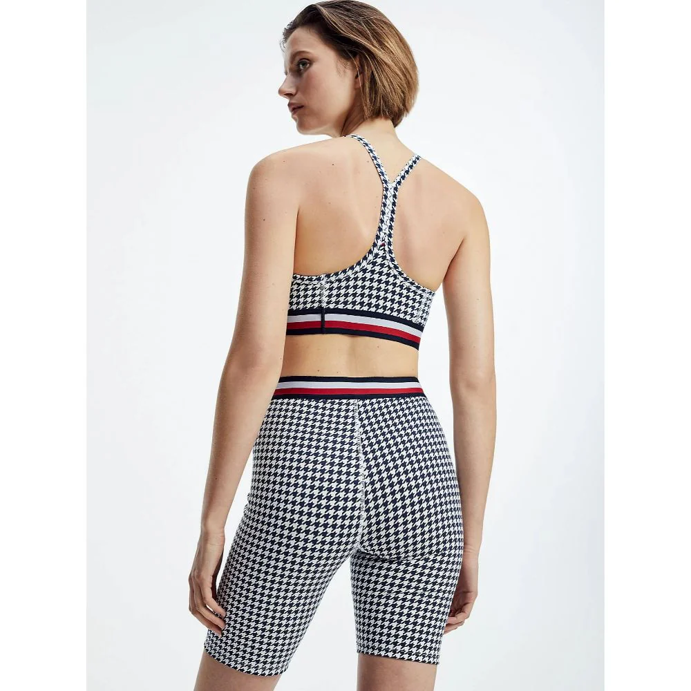 Tommy hilfiger - light-support printed sports bra
 - women - Image 4
