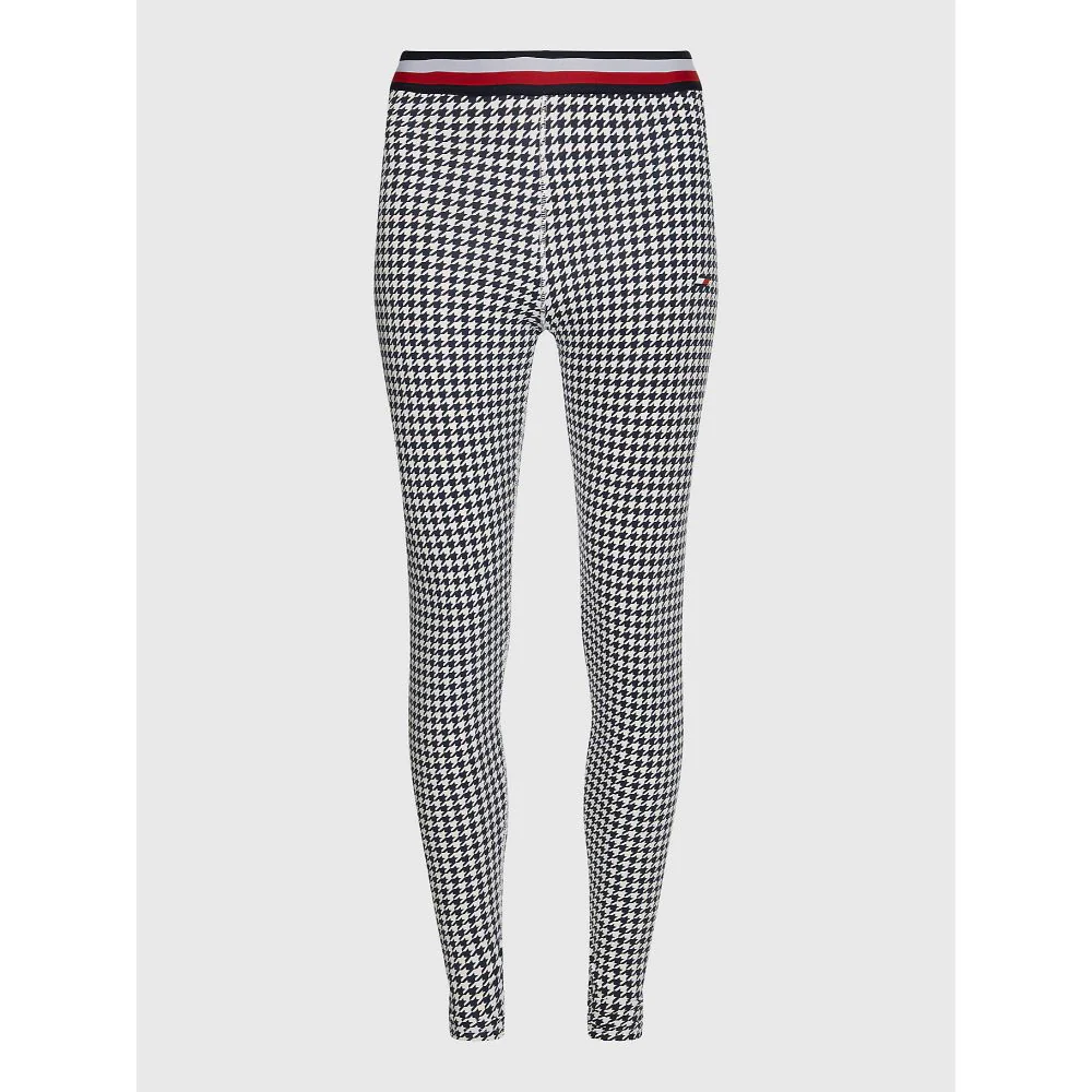 Tommy hilfiger - sport full length houndstooth leggings skinny fit
 - women - Image 2