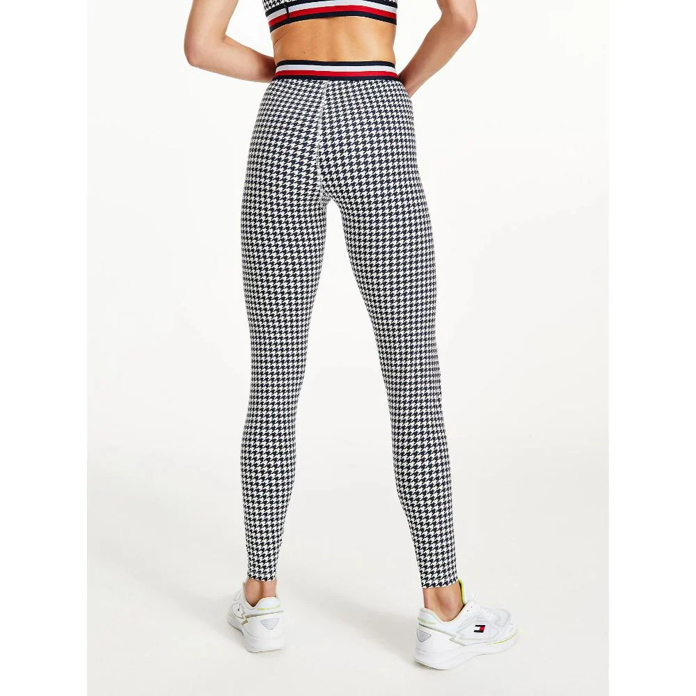 Tommy hilfiger - sport full length houndstooth leggings skinny fit
 - women - Image 3