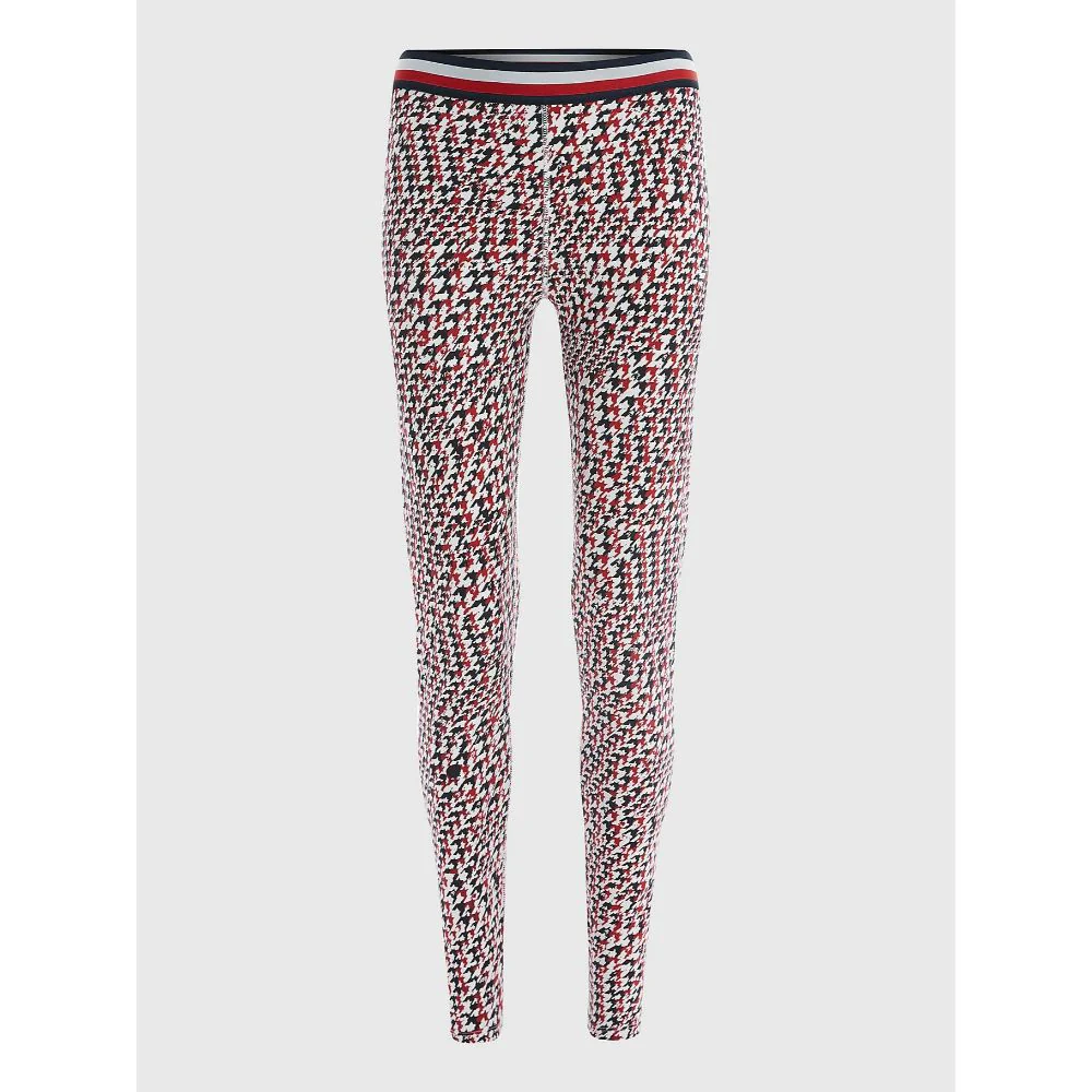Tommy hilfiger - sport full length houndstooth leggings skinny fit
 - women - Image 6