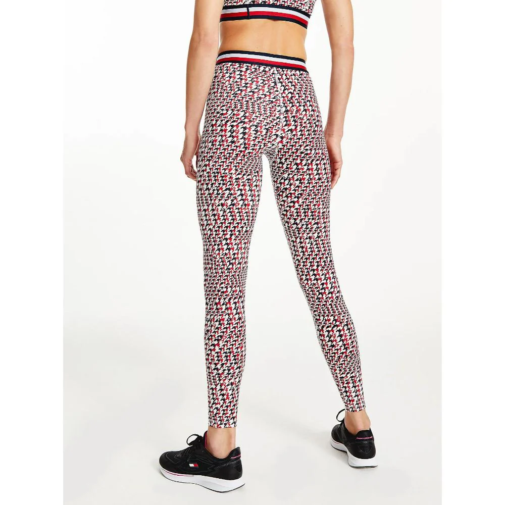 Tommy hilfiger - sport full length houndstooth leggings skinny fit
 - women - Image 7