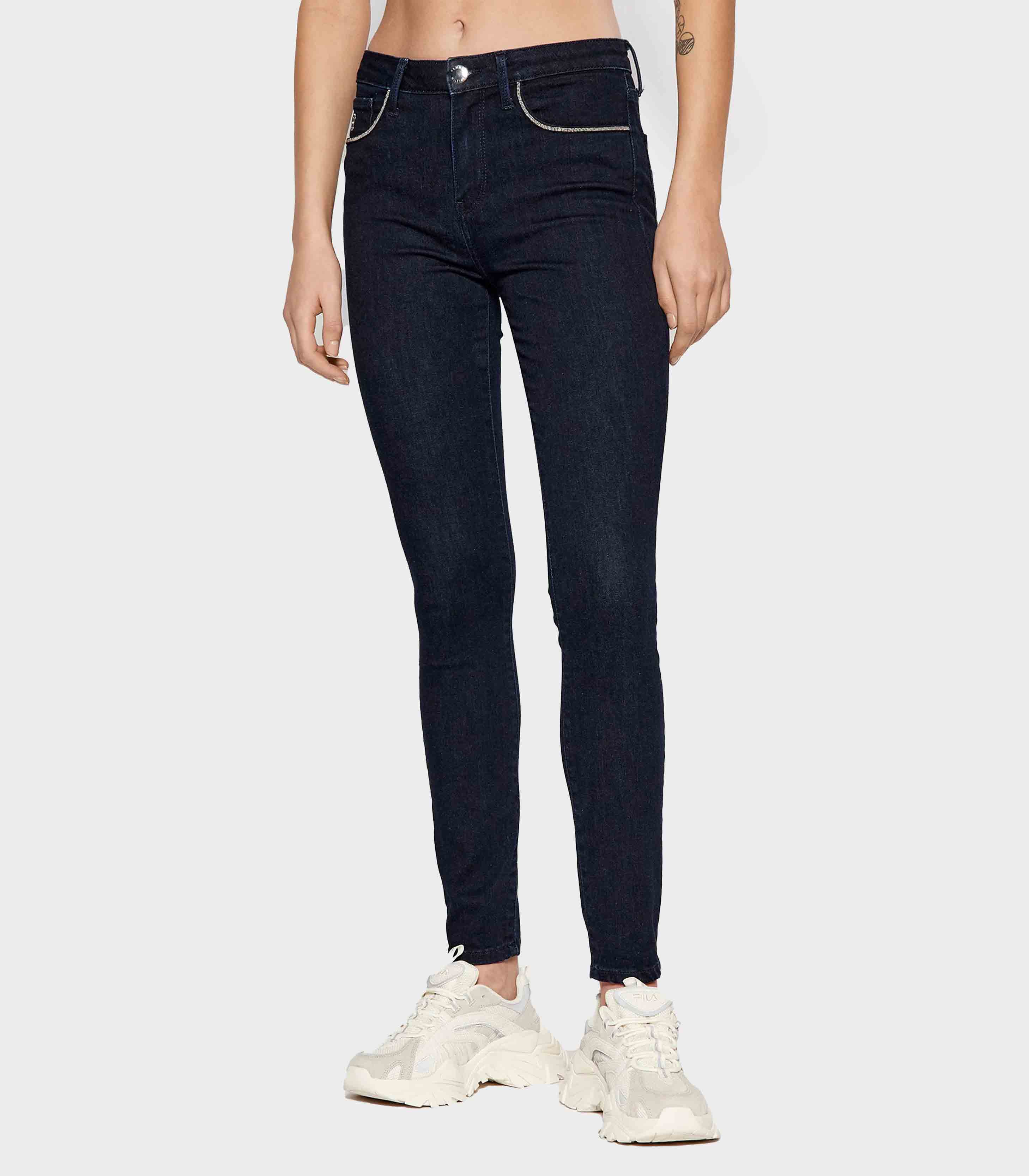 Tommy Hilfiger - Como Mid Rise Skinny Monogram Jeans - Image 3