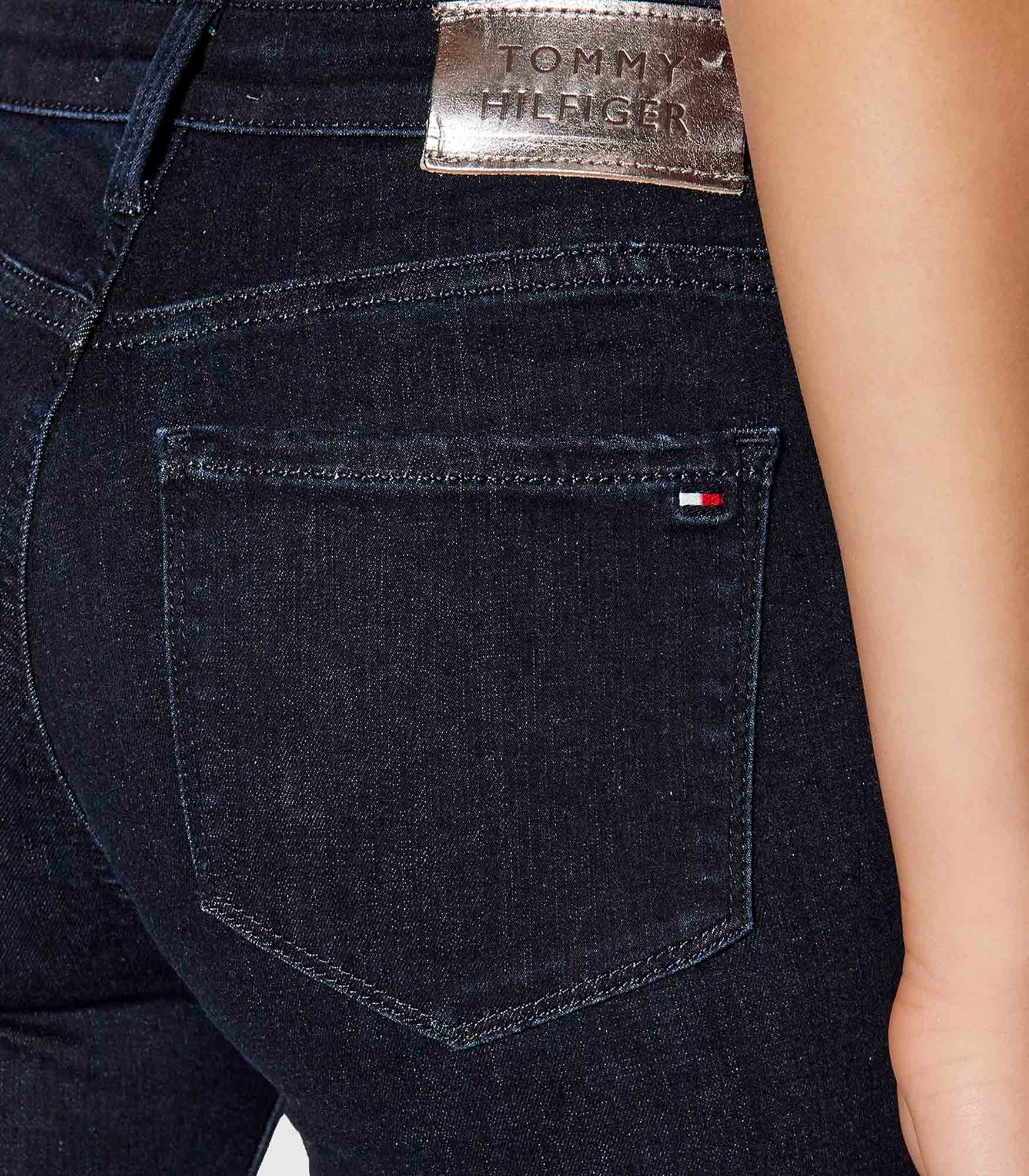Tommy Hilfiger - Como Mid Rise Skinny Monogram Jeans - Image 5