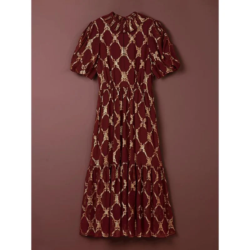 Tommy hilfiger - festive crest midi dress
 - women - Image 2