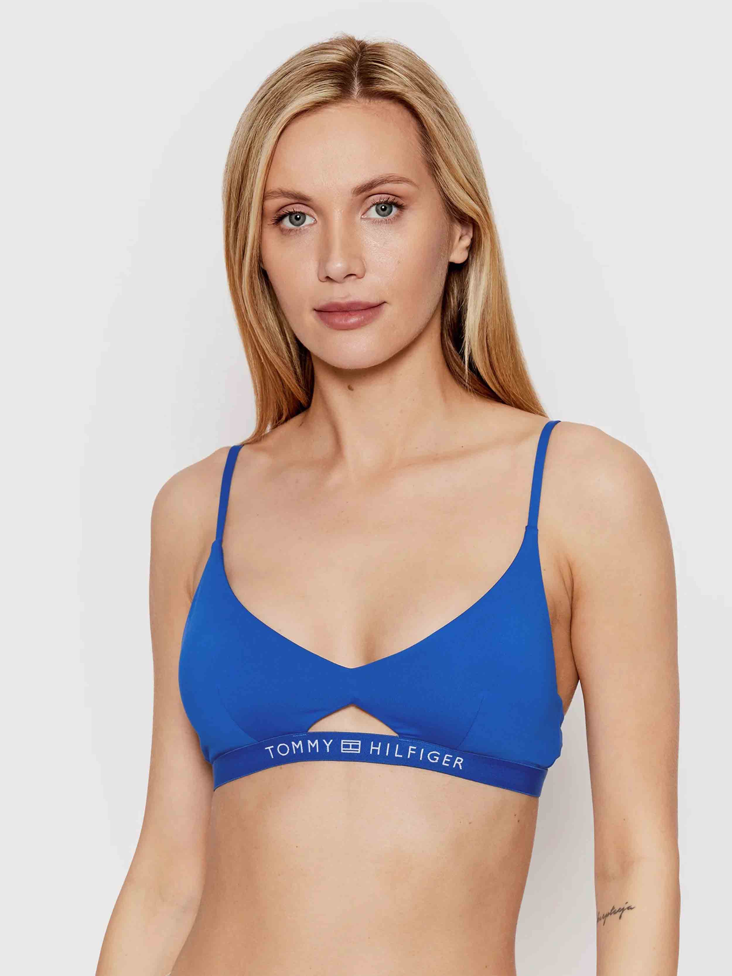 Tommy Hilfiger - Women's Logo Waistband Bikini Top - Image 4