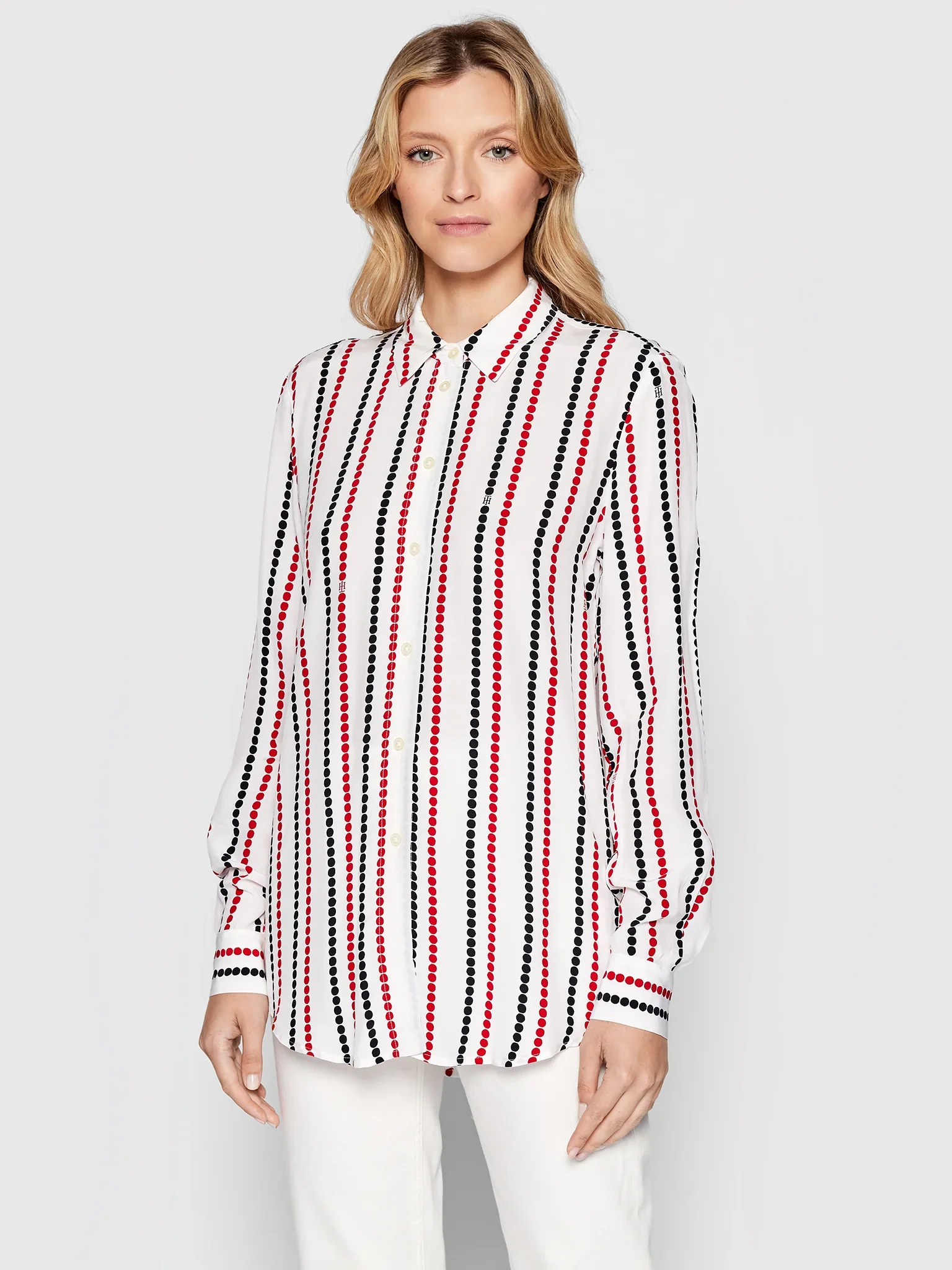 Tommy Hilfiger - Women's Regular Fit Viscose Blouse - Image 12
