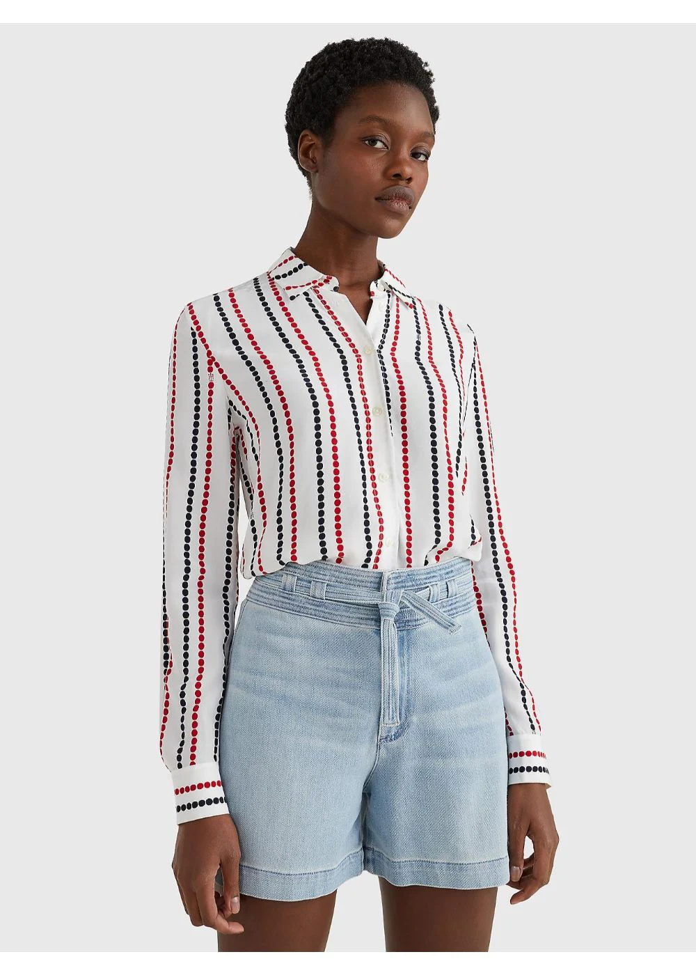 Tommy Hilfiger - Women's Regular Fit Viscose Blouse - Image 13
