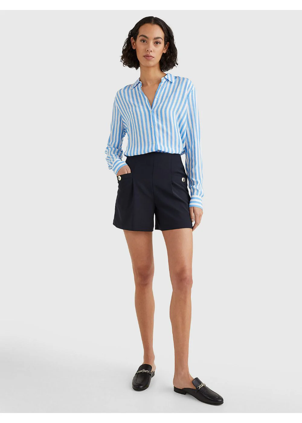 Tommy Hilfiger - Women's Regular Fit Viscose Blouse - Image 2