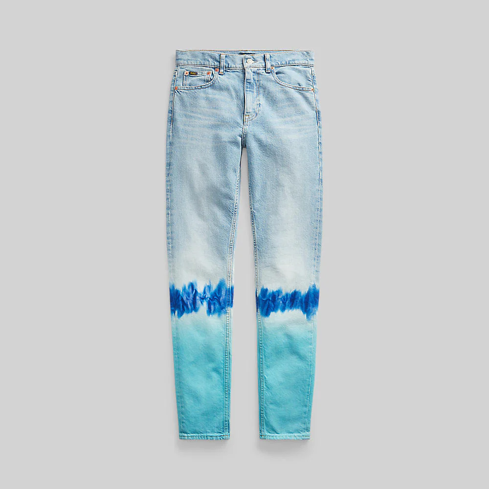 Polo Ralph Lauren -  Tie-Dye High Rise Skinny Jeans - Image 3