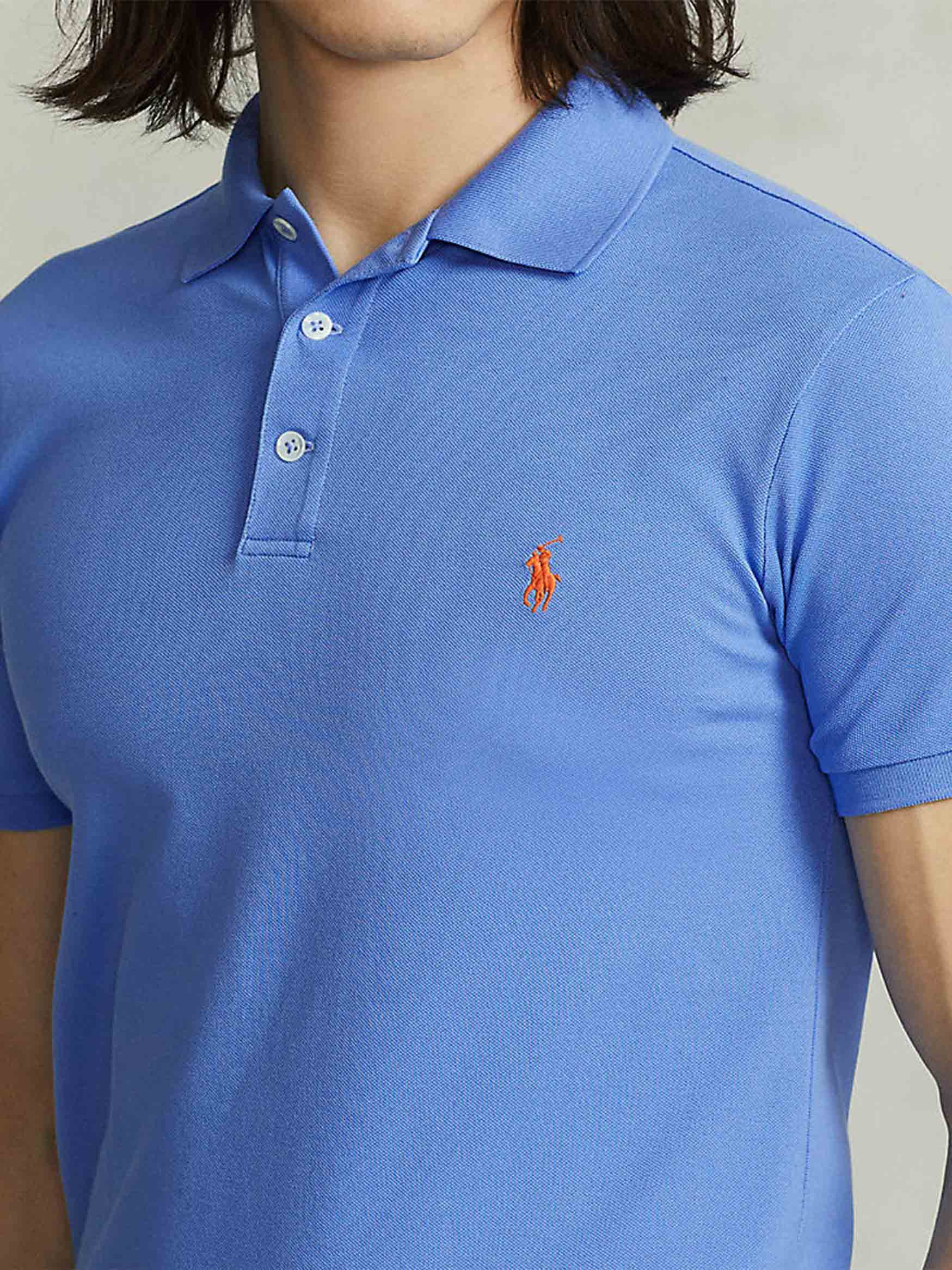 Polo Ralph Lauren - Men's Slim Fit Stretch Mesh Polo Shirt - Image 5