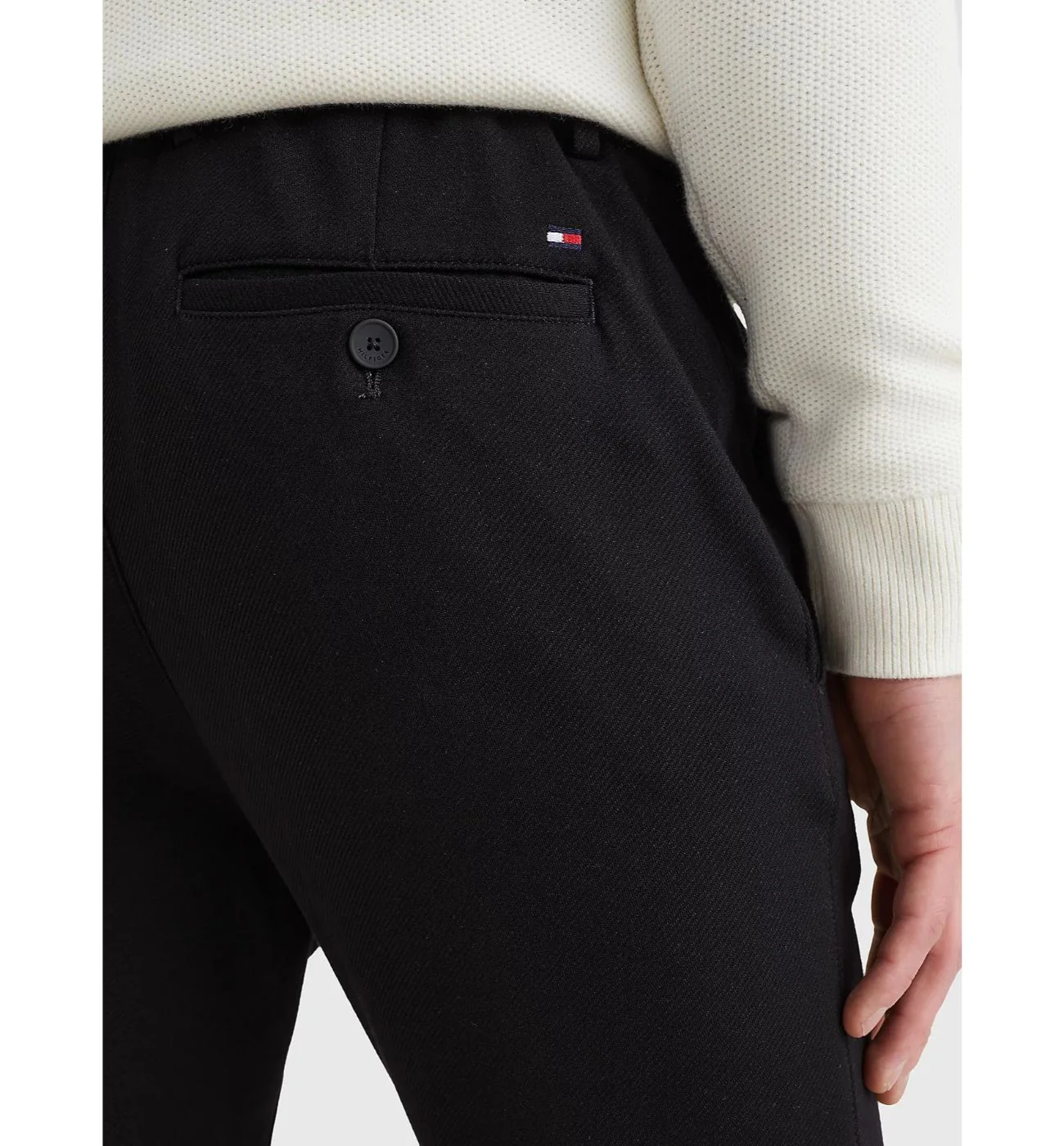 Tommy Hilfiger - Men's Bleecker Slim Fit Jersey Chinos - Image 3