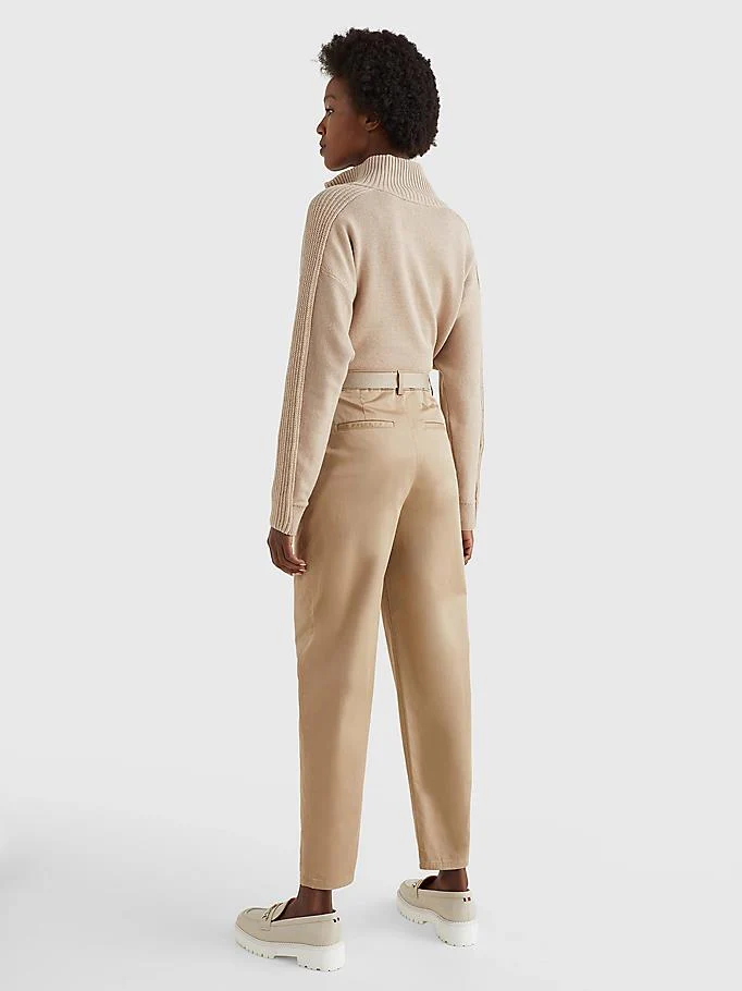 Tommy hilfiger - belted waist tapered leg chinos
 - women - Image 4