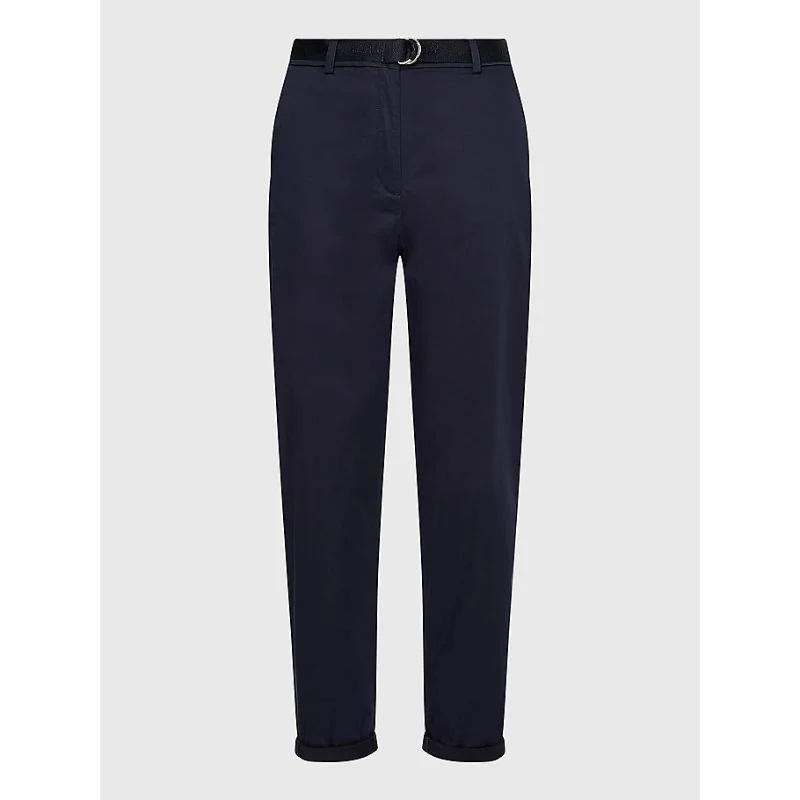 Tommy hilfiger - belted waist tapered leg chinos
 - women - Image 7