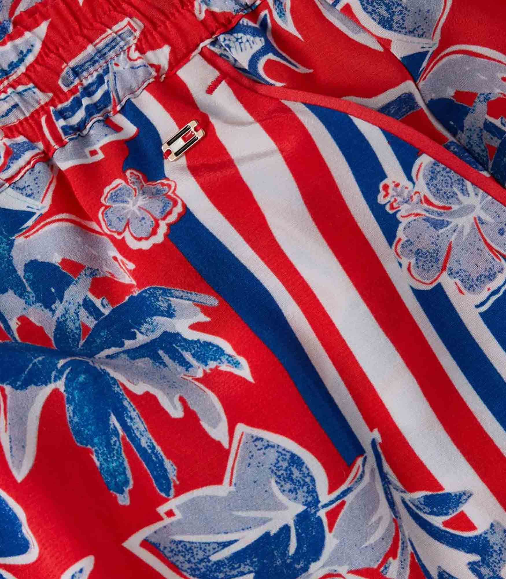 Tommy Hilfiger - Scarf Print Wide Leg Relaxed Trousers - Image 5