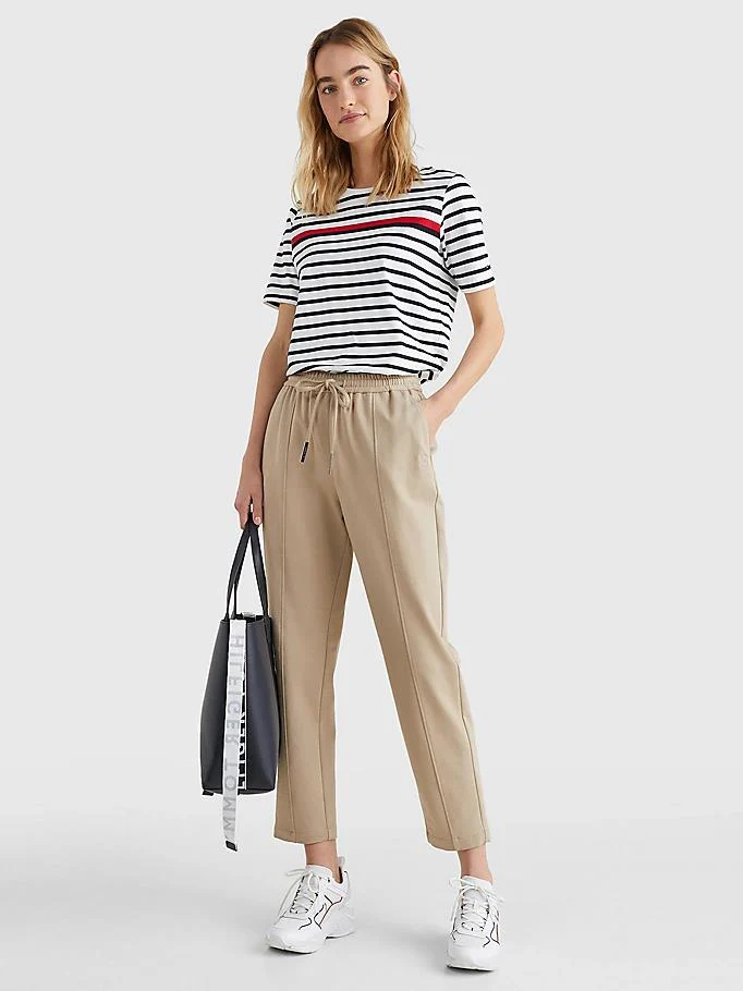 Tommy Hilfiger - Tape Drawstring Tapered Fit Trousers - Image 5