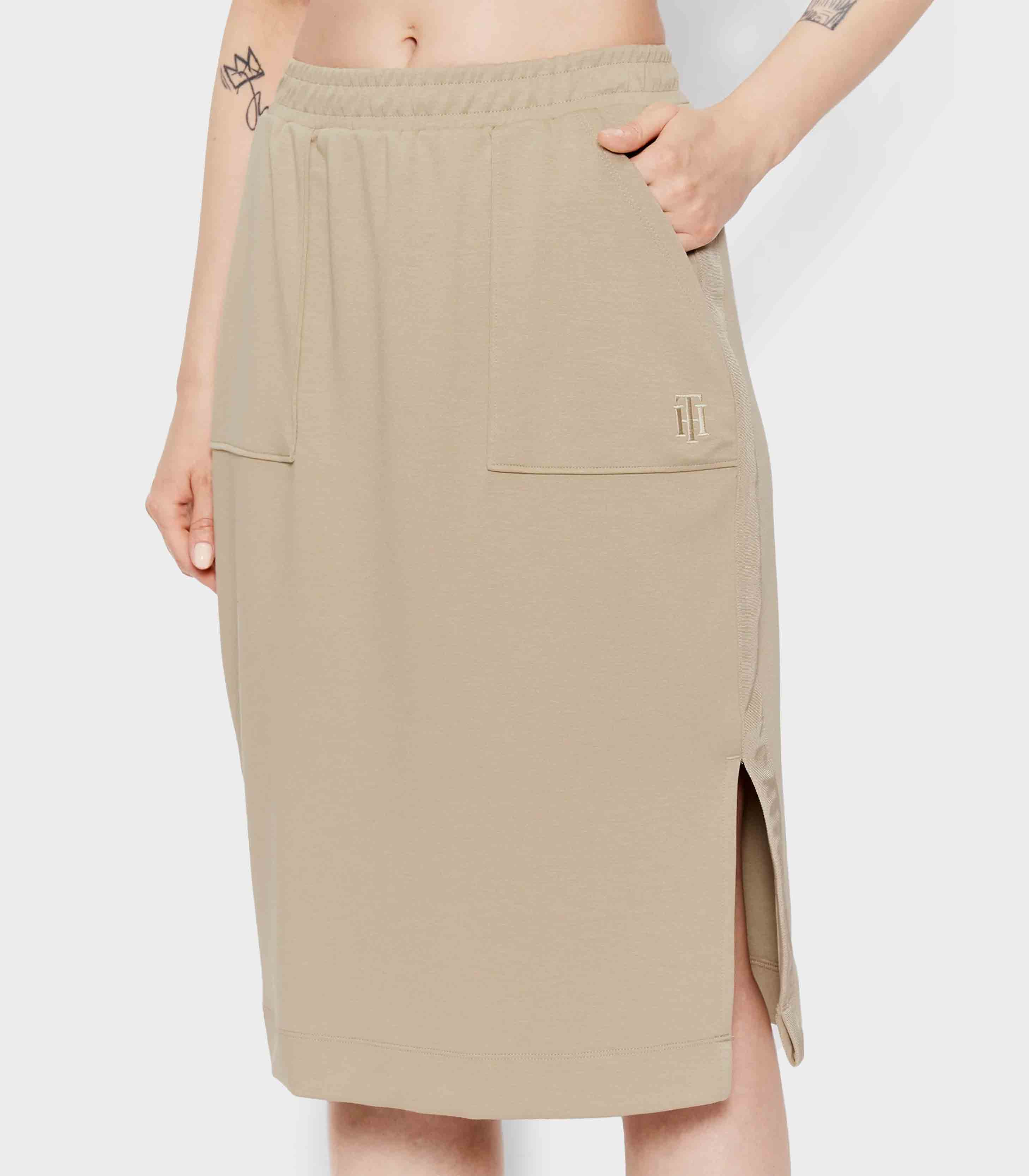 Tommy Hilfiger - Interlock Knee Length Skirt Regular Fit - Image 3