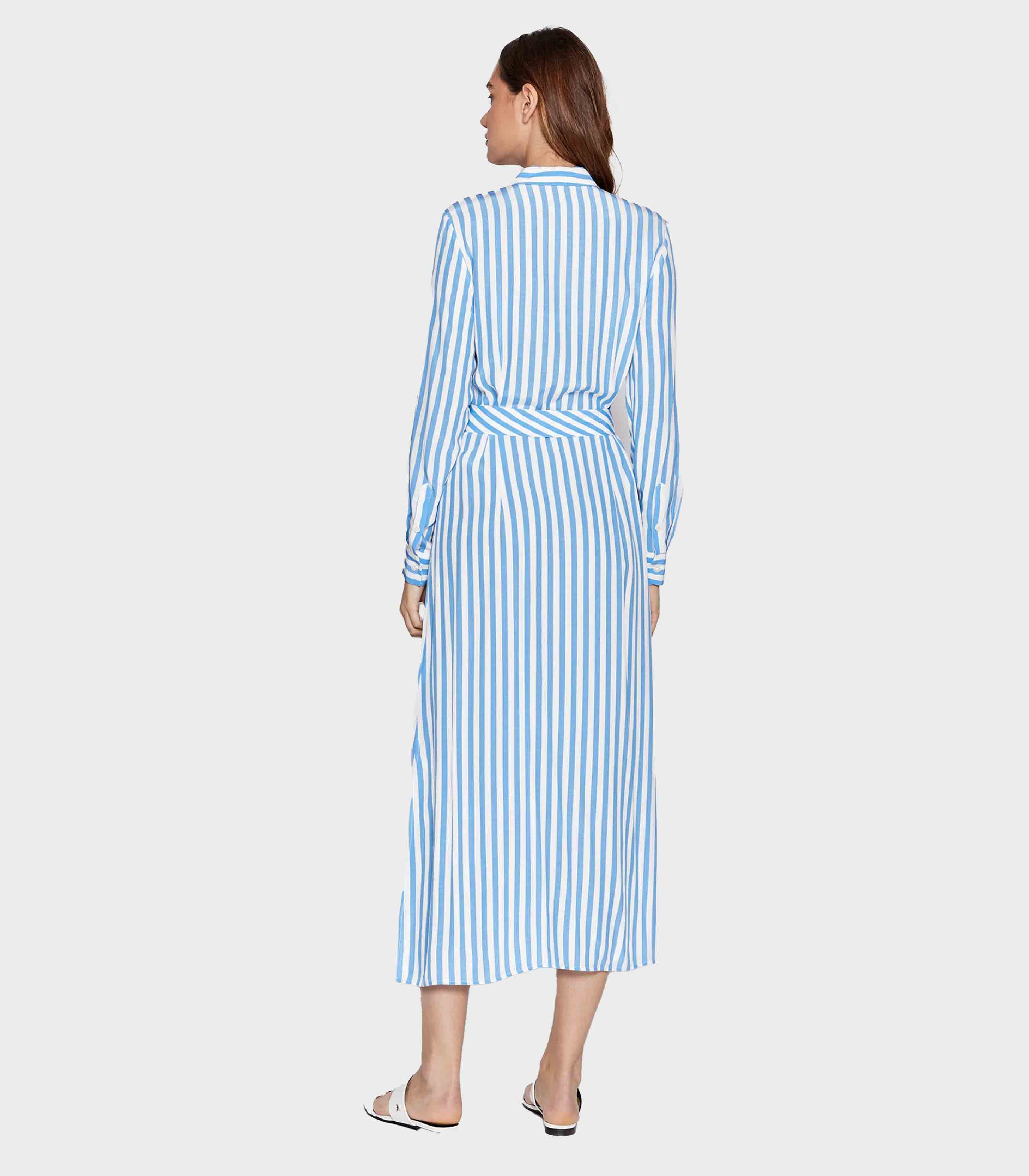 Tommy Hilfiger - Women's Stripe Viscose Shirt Dress - Image 4