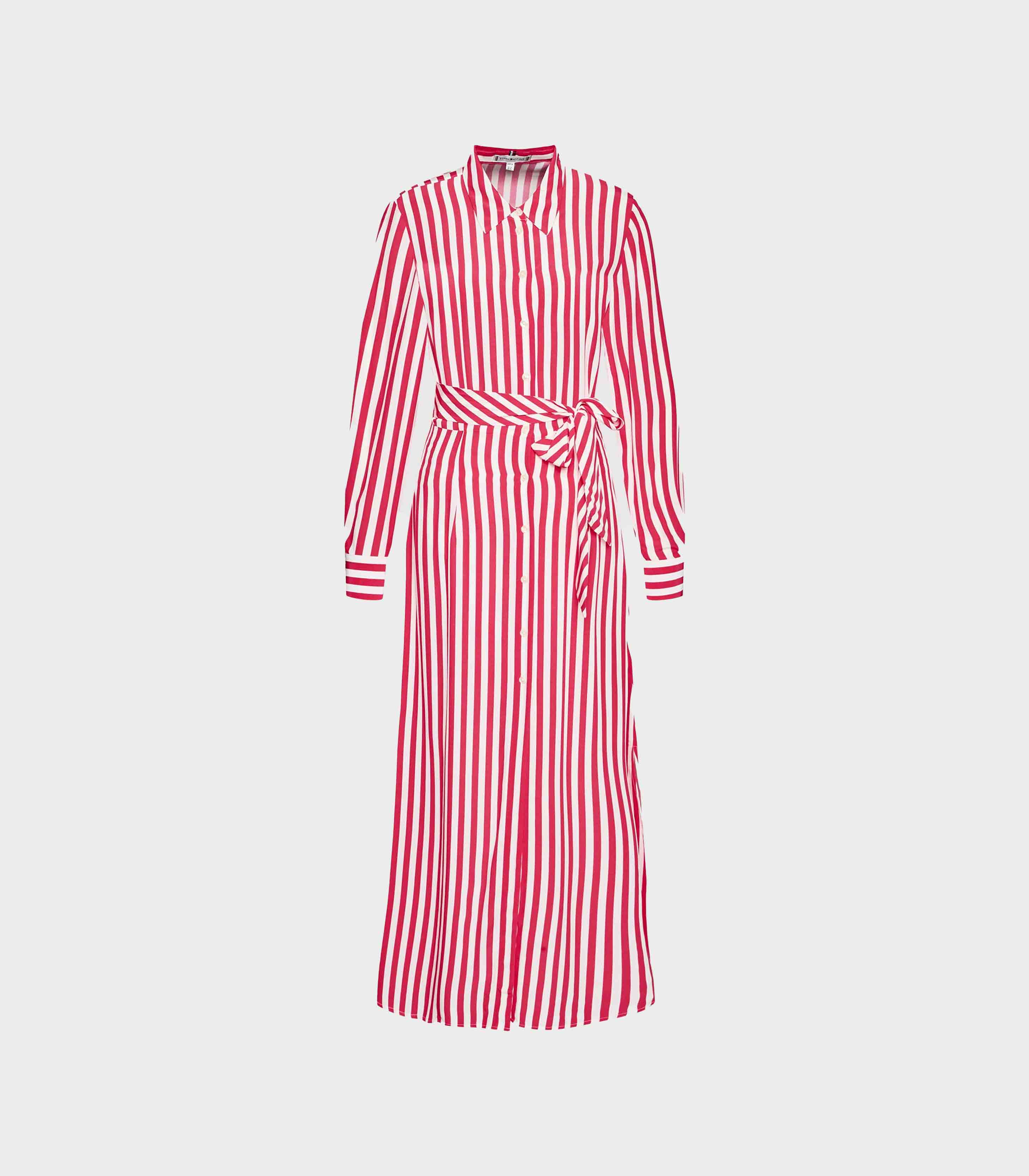 Tommy Hilfiger - Women's Stripe Viscose Shirt Dress - Image 6