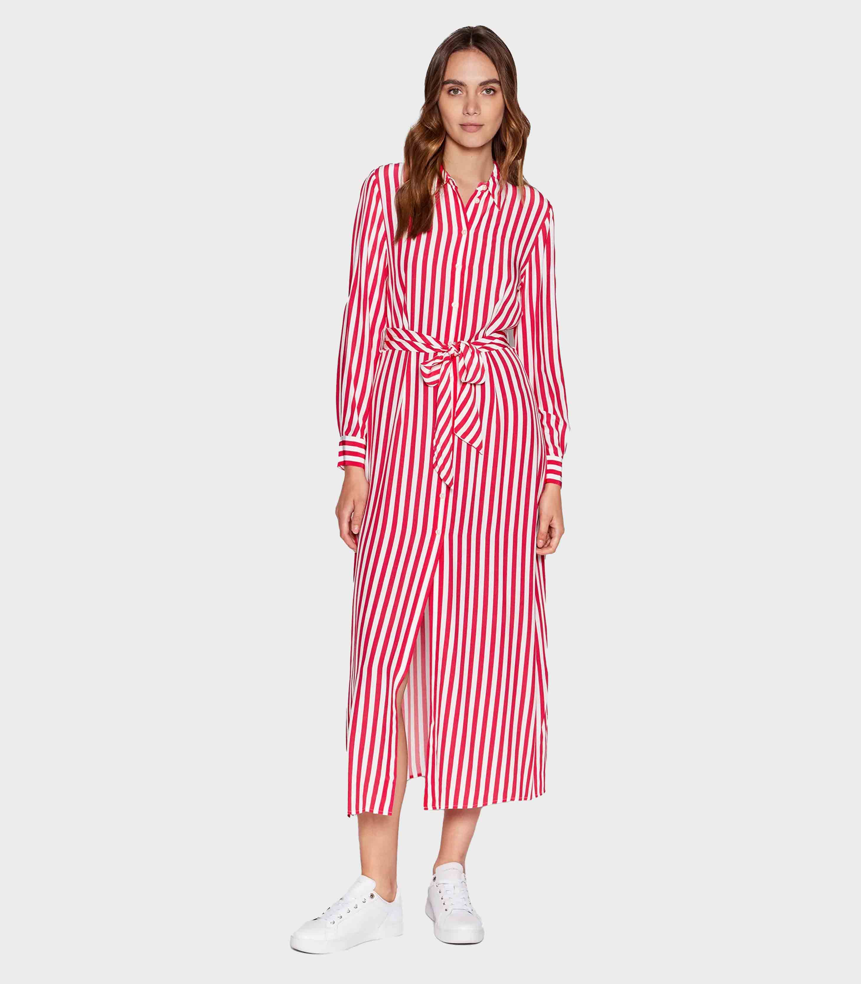 Tommy Hilfiger - Women's Stripe Viscose Shirt Dress - Image 7