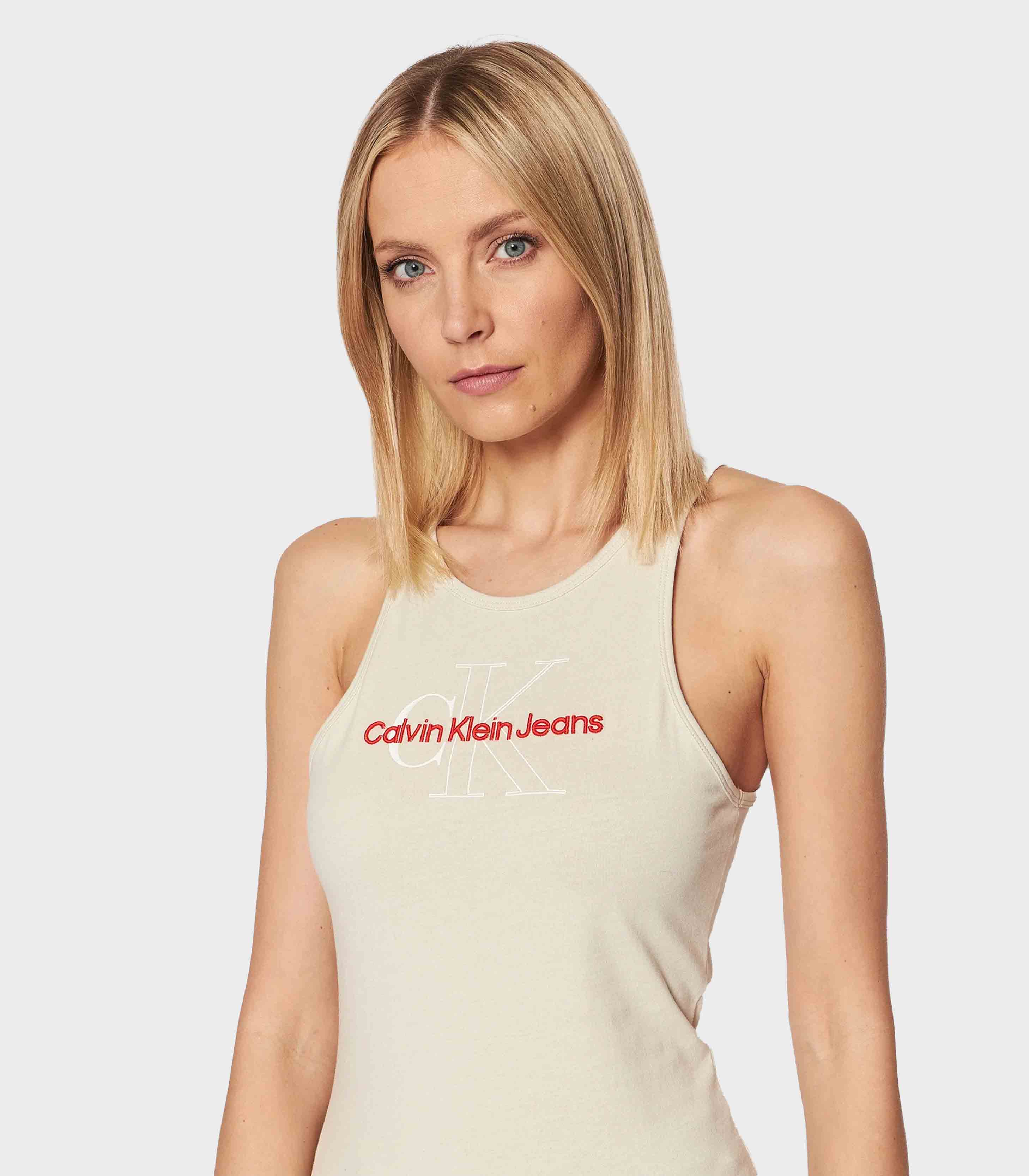 Calvin Klein Jeans - Slim Monogram Tank Top - Image 5