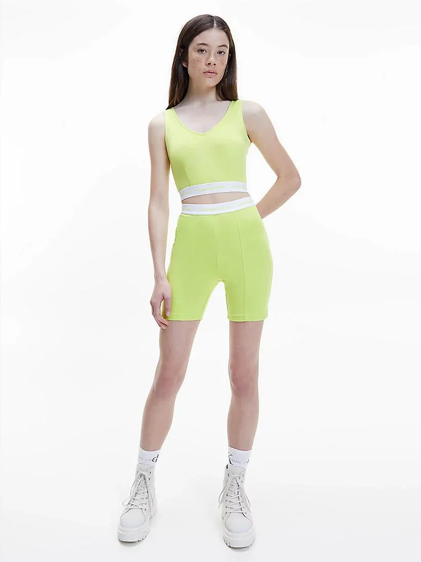 Calvin Klein Jeans - Recycled Milano Jersey Cropped Top - Image 2