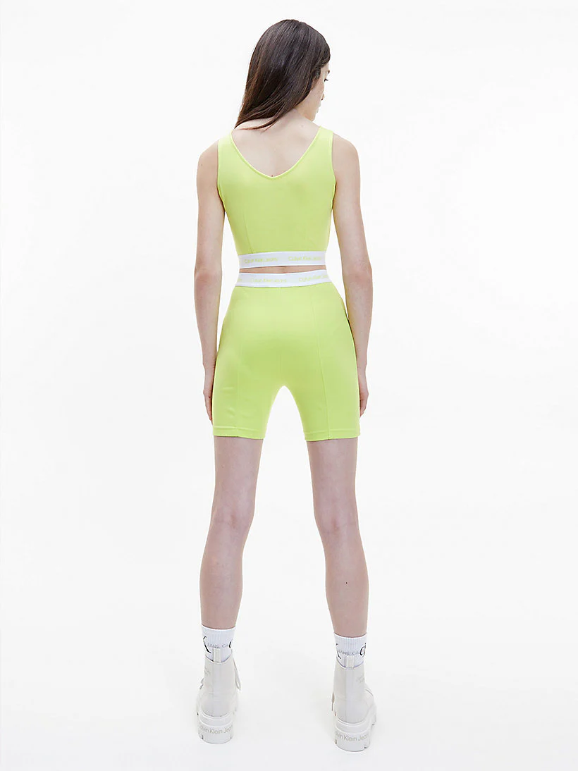 Calvin Klein Jeans - Recycled Milano Jersey Cropped Top - Image 3