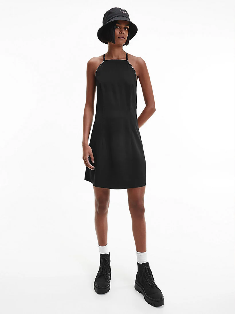 Calvin Klein Jeans - Repeat Logo Strappy Dress - Image 2