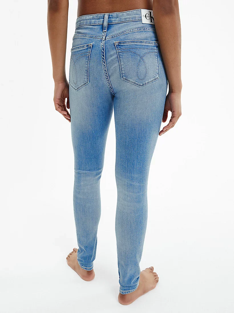 Calvin Klein Jeans - Mid Rise Skinny Jeans - Image 4