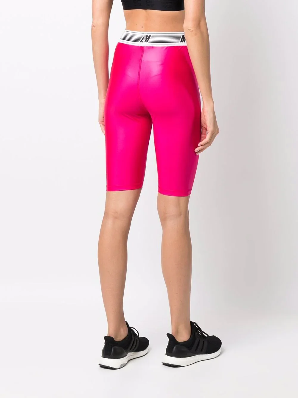 MSGM - Logo-Waist Cycling Shorts - Image 3