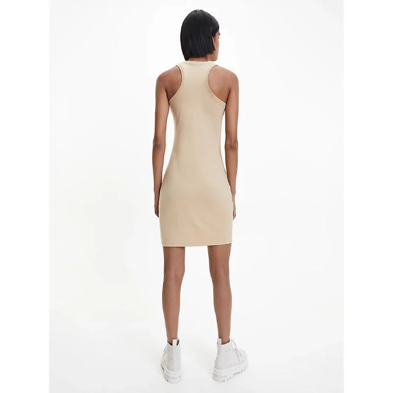 Calvin Klein Jeans - slim logo tank dress - women - Image 3