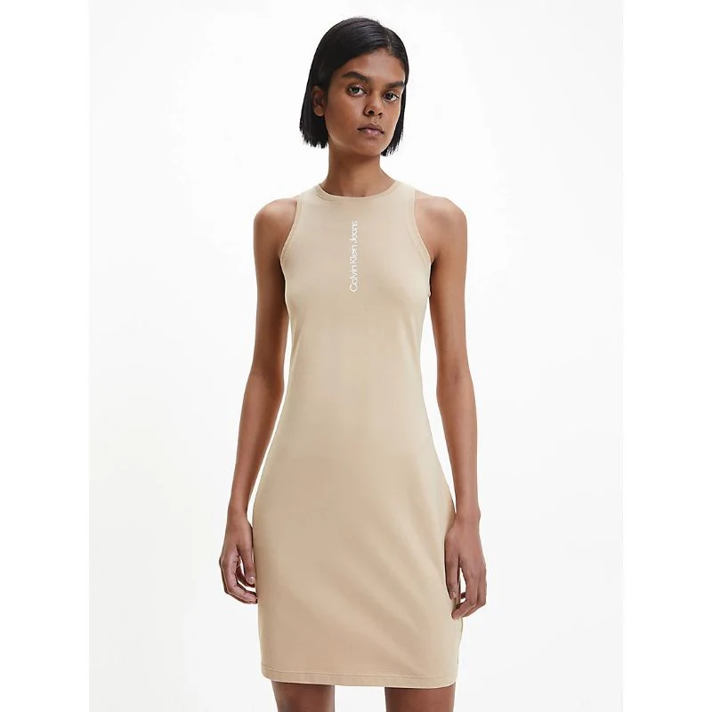 Calvin Klein Jeans - slim logo tank dress - women - Image 5
