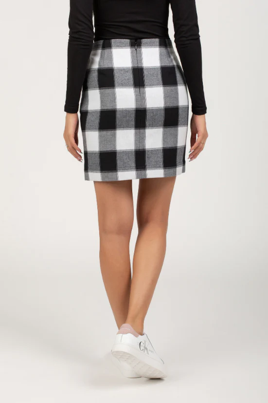 Calvin Klein Jeans - Checked Mini Skirt - Image 4