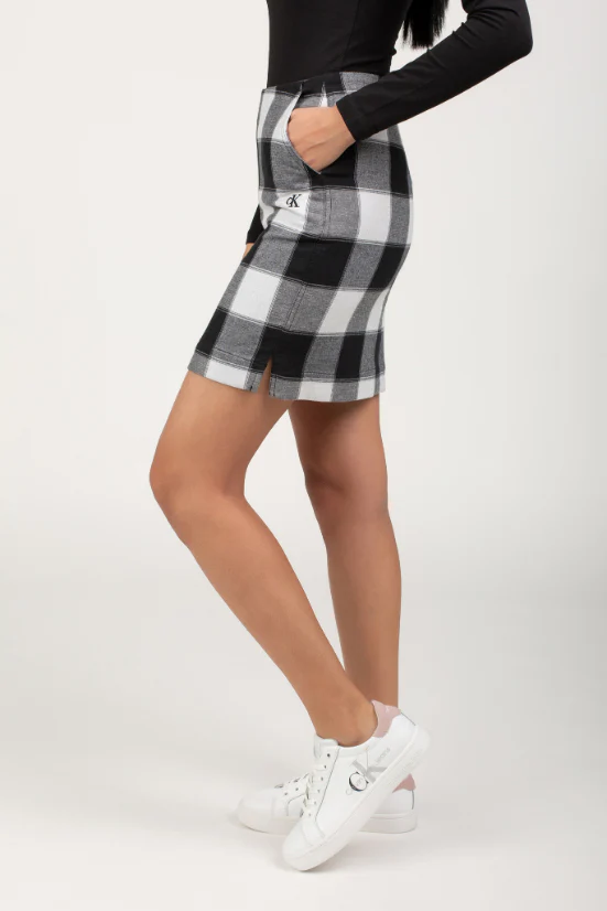 Calvin Klein Jeans - Checked Mini Skirt - Image 5