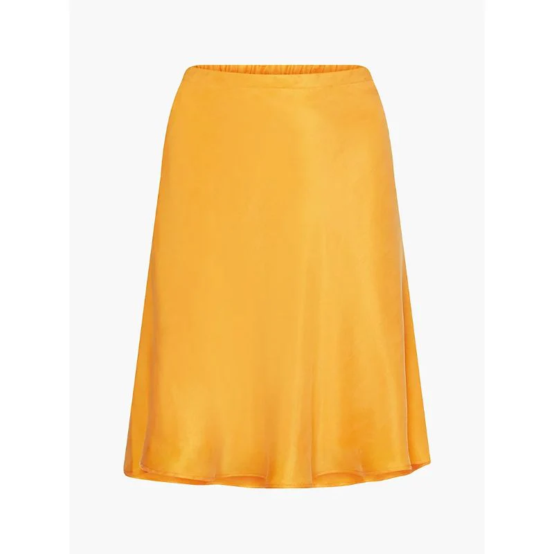 Calvin Klein - Satin Twill Flared Skirt - Image 2
