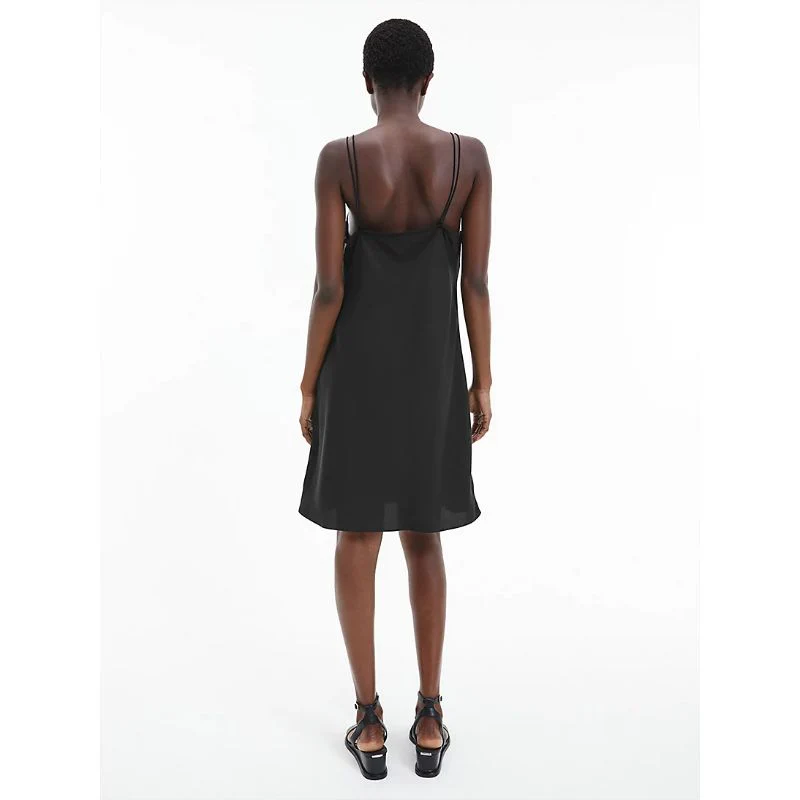 Calvin Klein - Recycled Crepe Slip Dress - Image 4