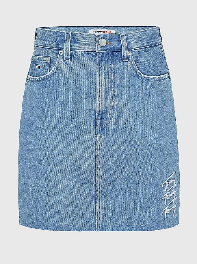Tommy Hilfiger Jeans - Mom Distressed Denim Skirt - Image 2