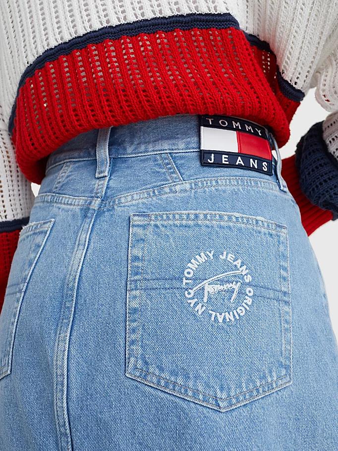 Tommy Hilfiger Jeans - Mom Distressed Denim Skirt - Image 3