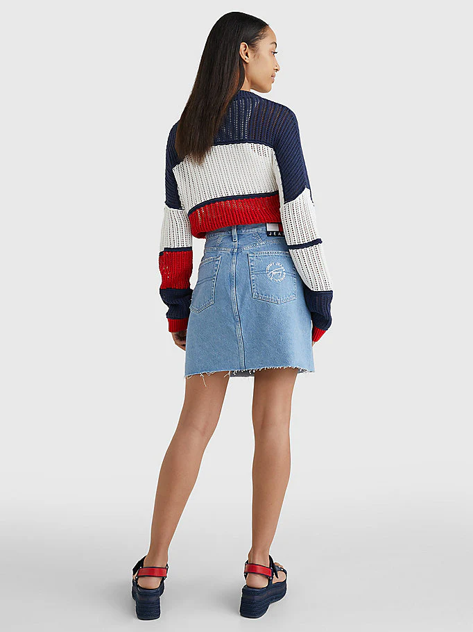 Tommy Hilfiger Jeans - Mom Distressed Denim Skirt - Image 4
