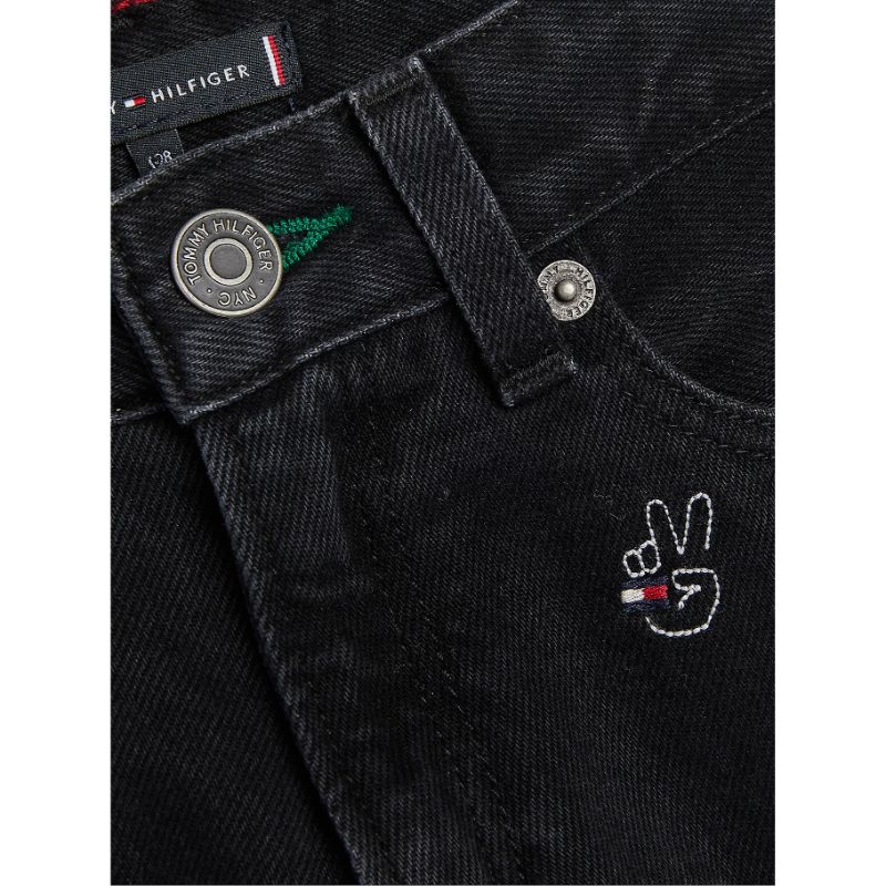Tommy hilfiger  - Boys -  spencer slim tapered embroidery jeans - Image 6