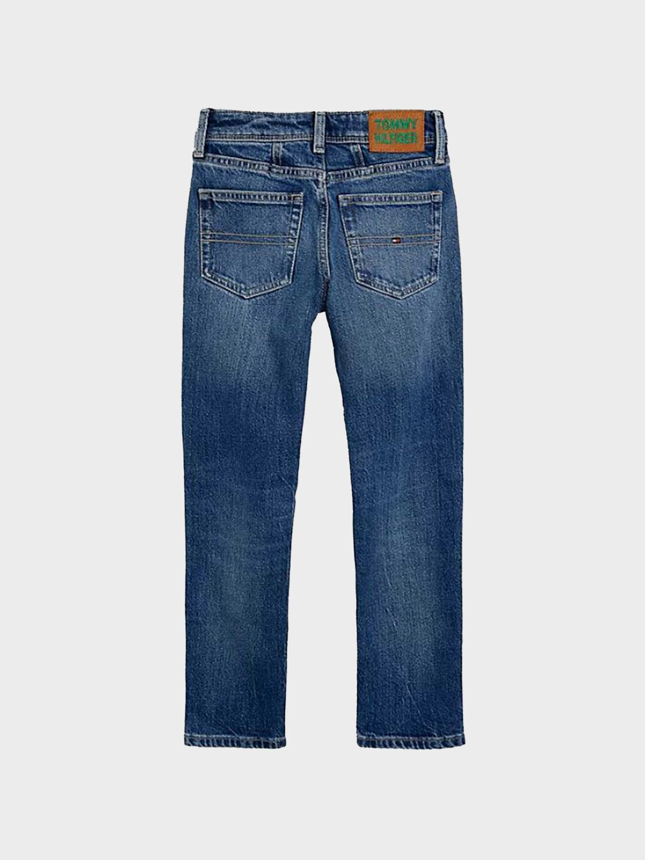 Tommy hilfiger - Girls' Harper Straight Faded Jeans - Image 3