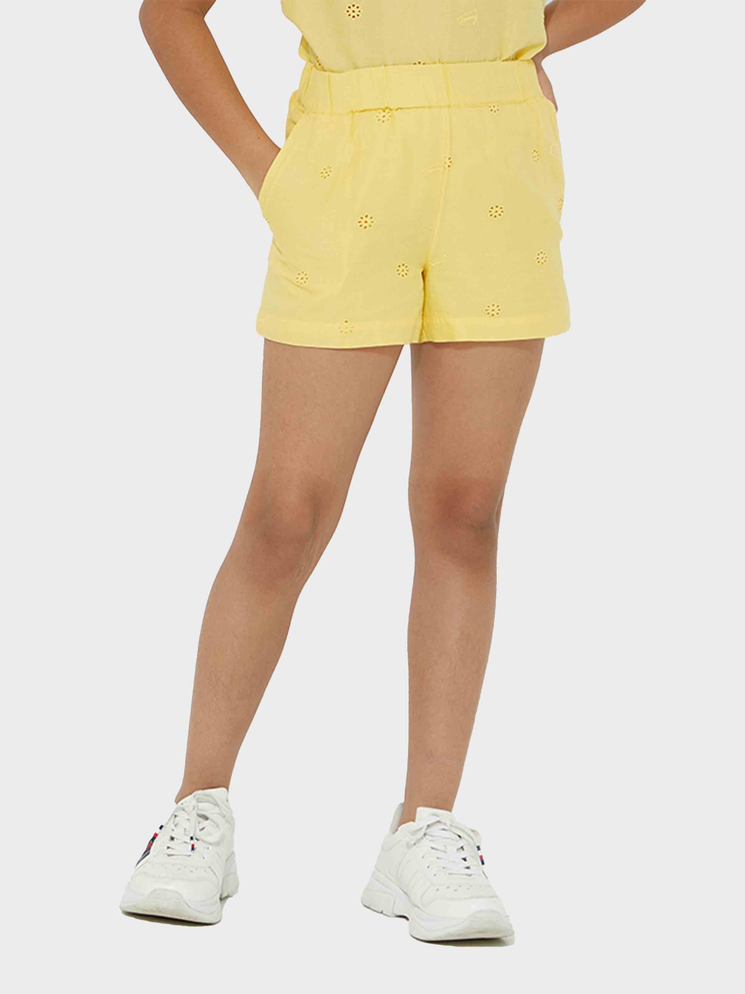 Tommy Hilfiger - Girls' Drawstring Organic Cotton Shorts - Image 3