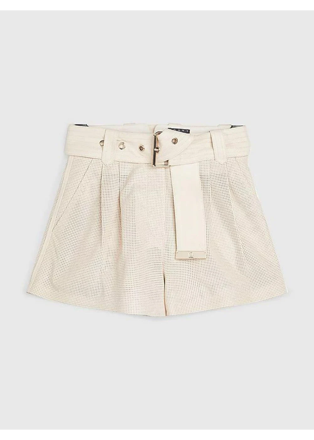 Tommy hilfiger - perforated leather utility shorts
- women - Image 2