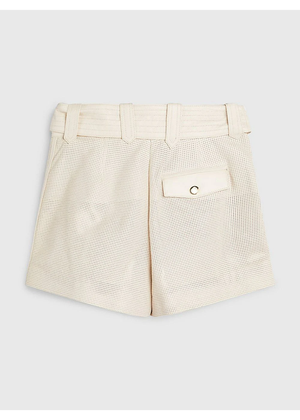 Tommy hilfiger - perforated leather utility shorts
- women - Image 5
