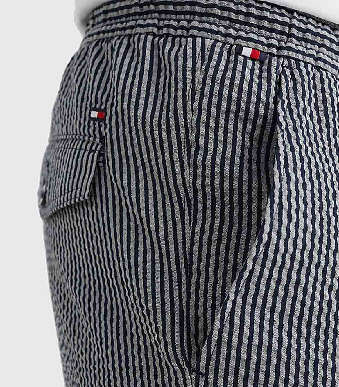 Tommy Hilfiger - Men's Harlem Ithaca Stripe Relaxed Fit Shorts - Image 10