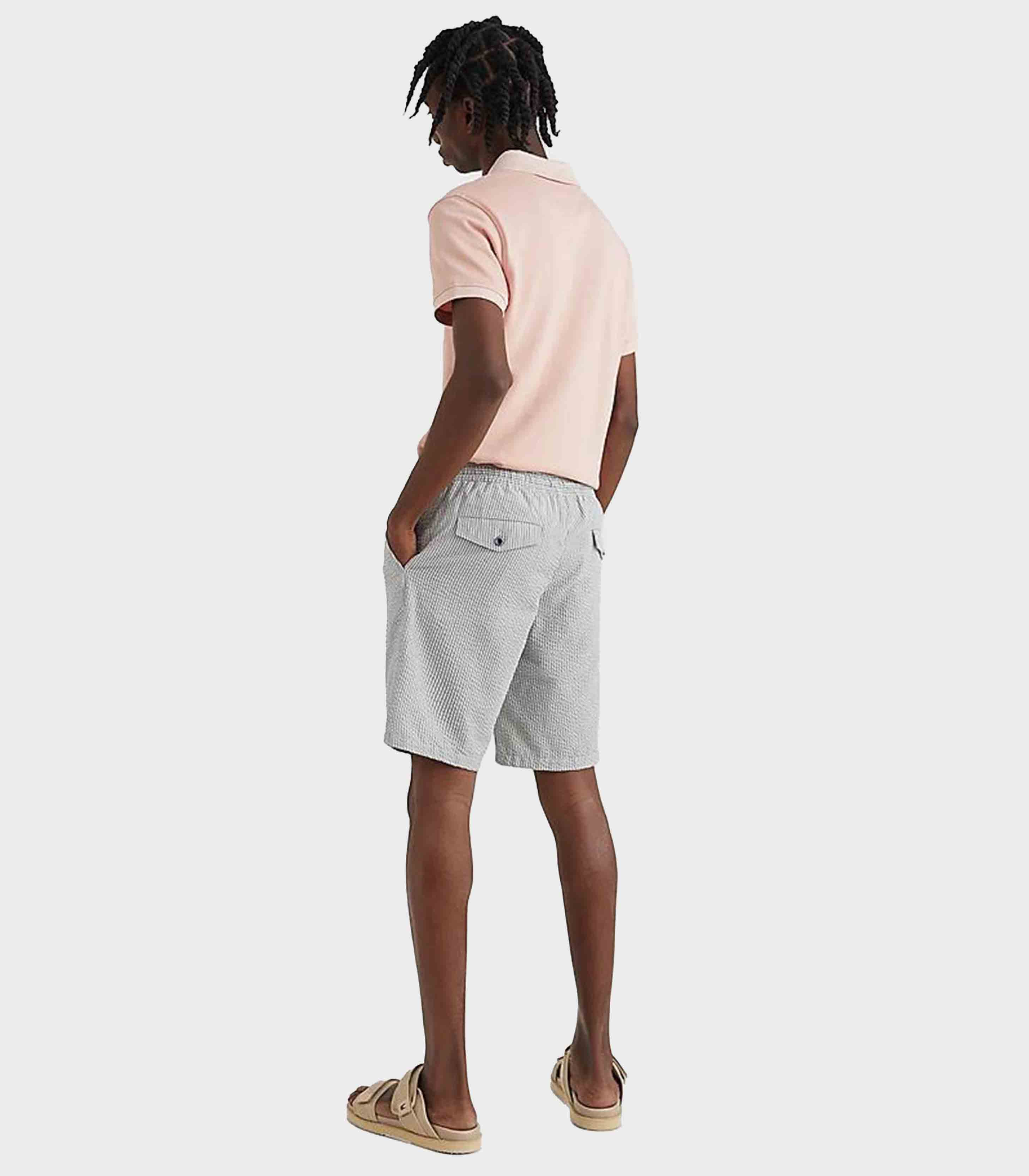 Tommy Hilfiger - Men's Harlem Ithaca Stripe Relaxed Fit Shorts - Image 3