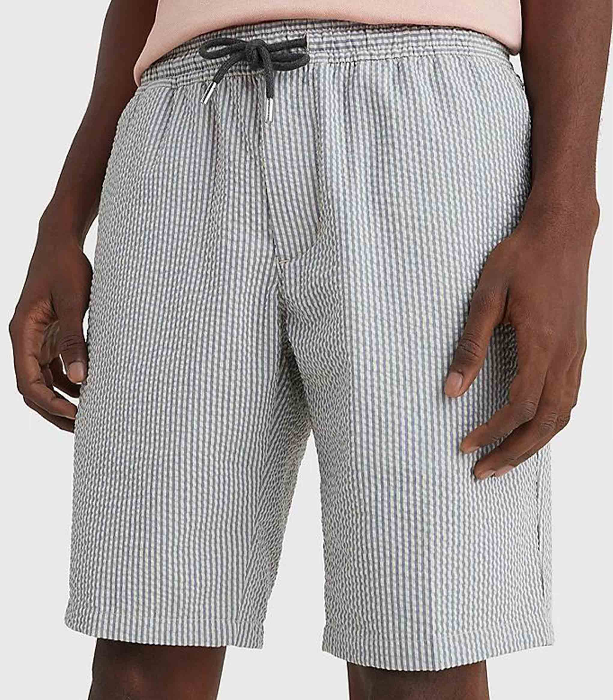 Tommy Hilfiger - Men's Harlem Ithaca Stripe Relaxed Fit Shorts - Image 4