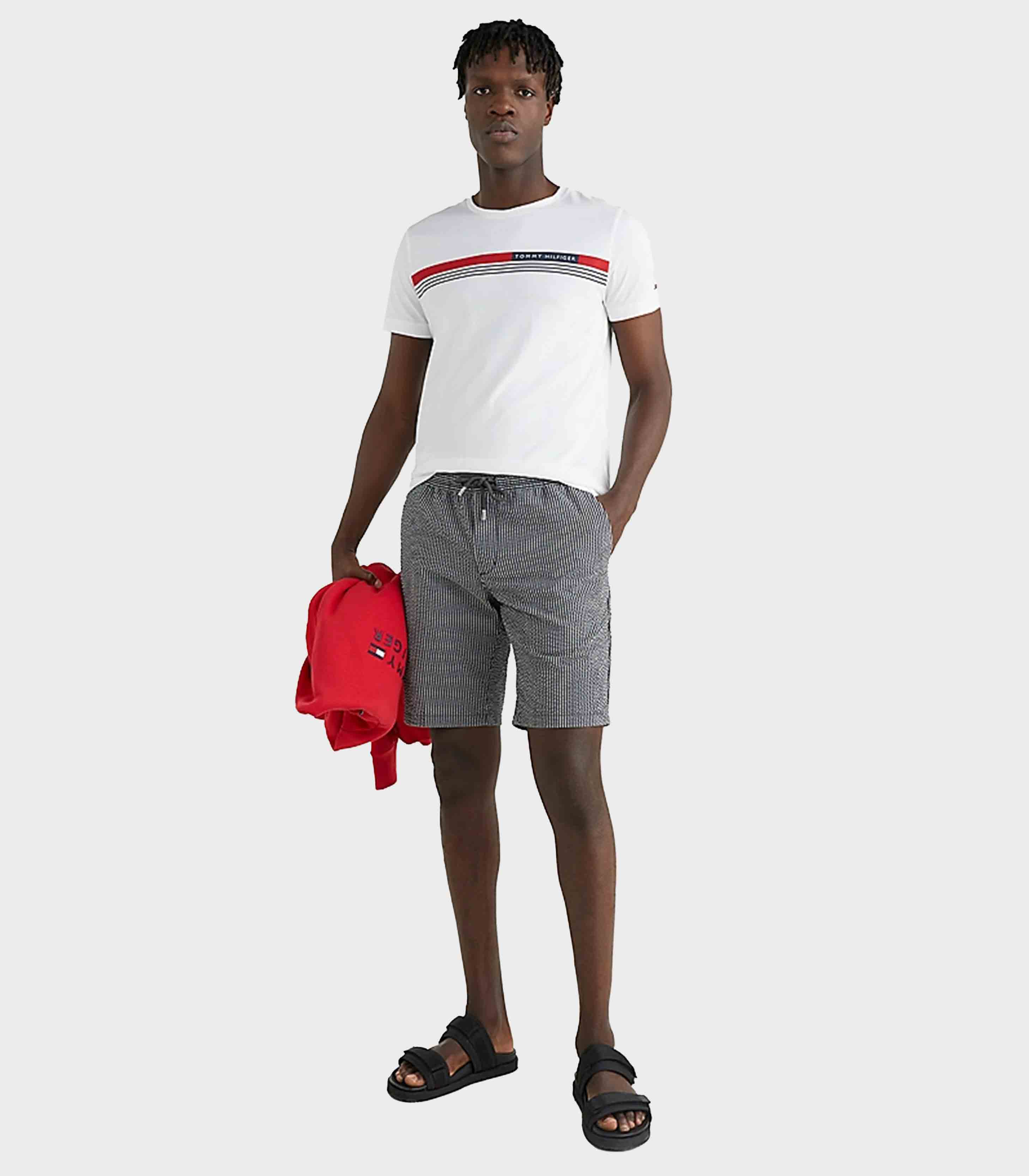 Tommy Hilfiger - Men's Harlem Ithaca Stripe Relaxed Fit Shorts - Image 7