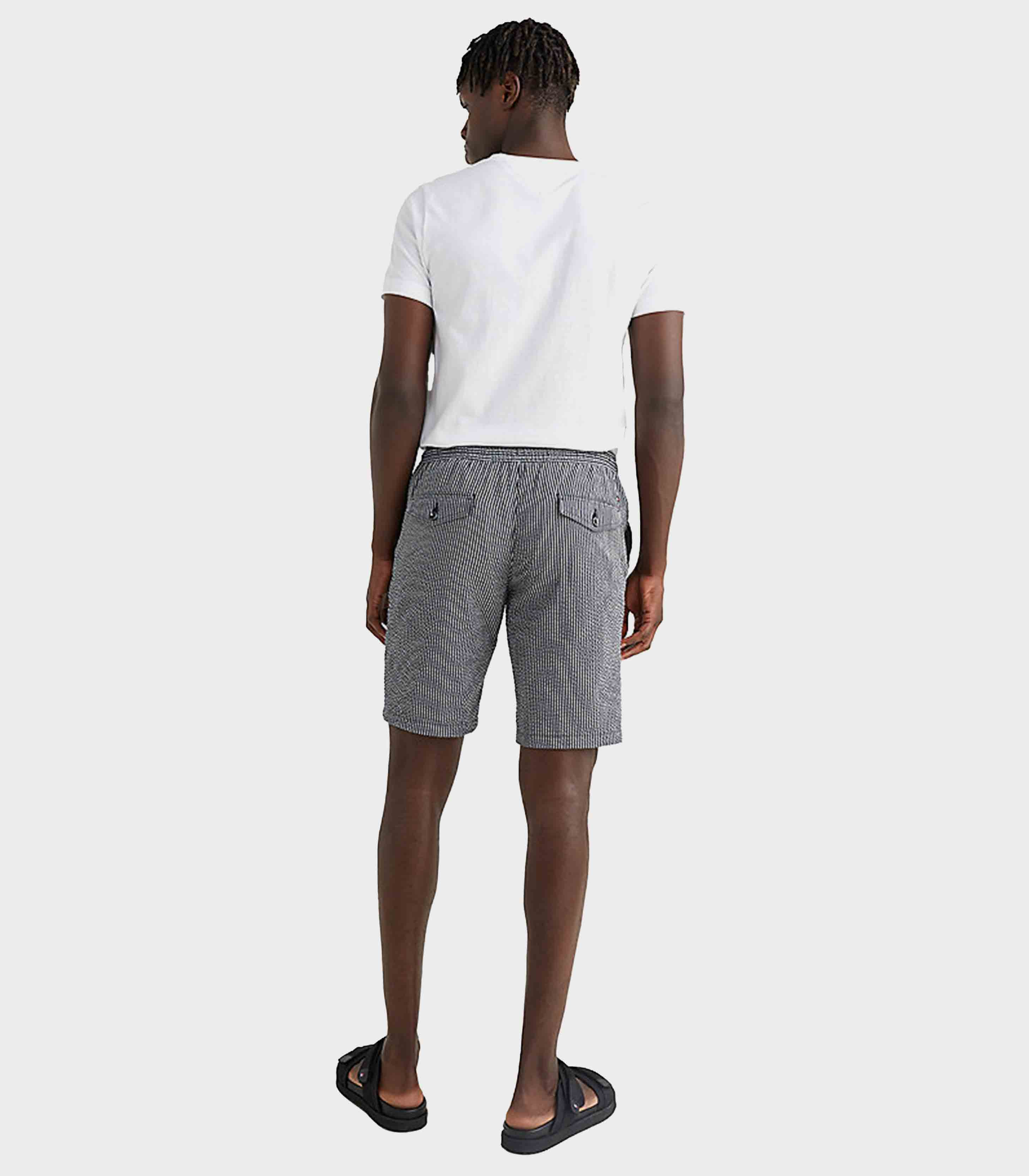 Tommy Hilfiger - Men's Harlem Ithaca Stripe Relaxed Fit Shorts - Image 8