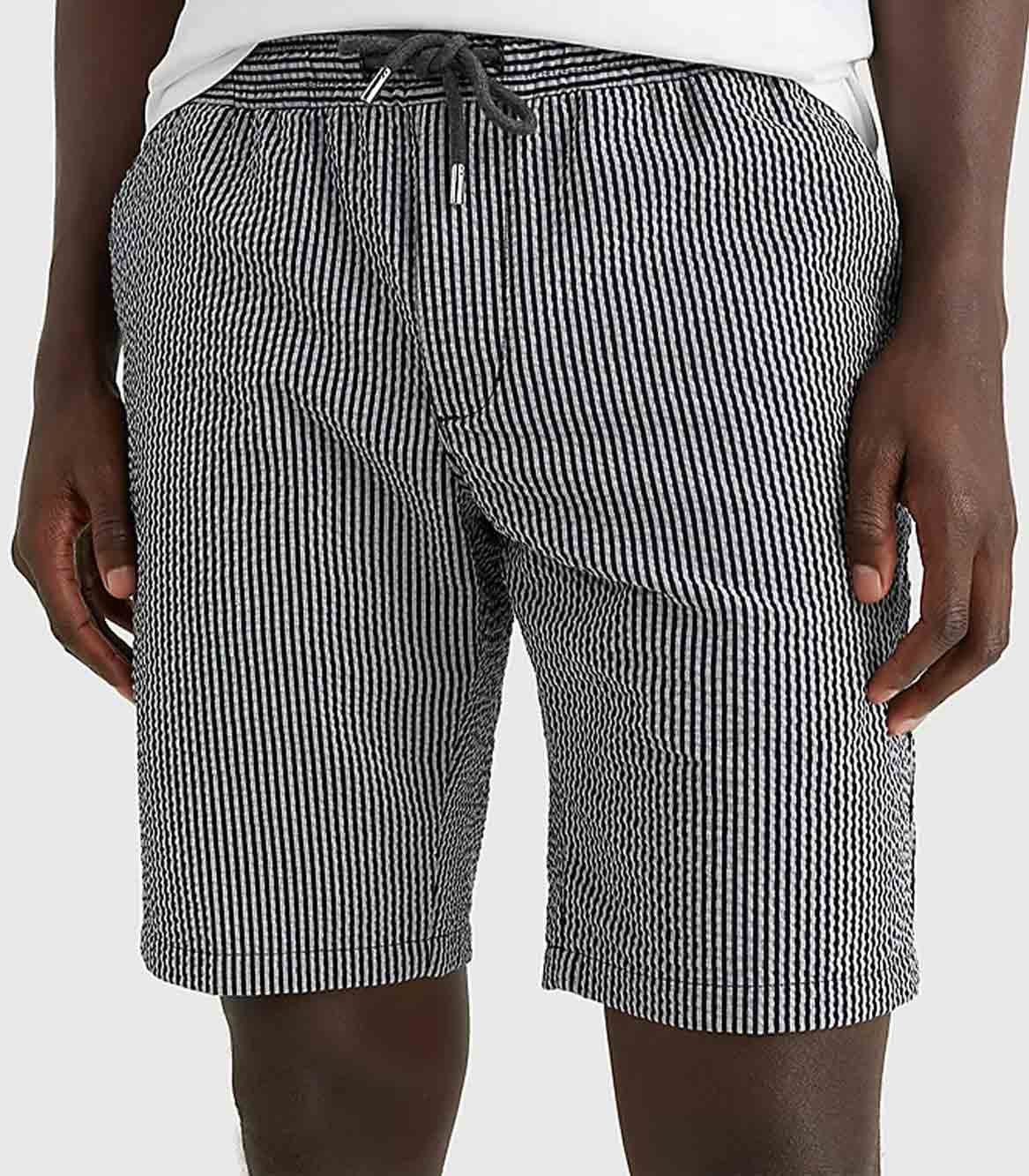Tommy Hilfiger - Men's Harlem Ithaca Stripe Relaxed Fit Shorts - Image 9